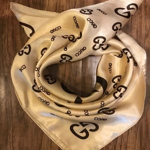 Gucci Silk Monogram Scarf
